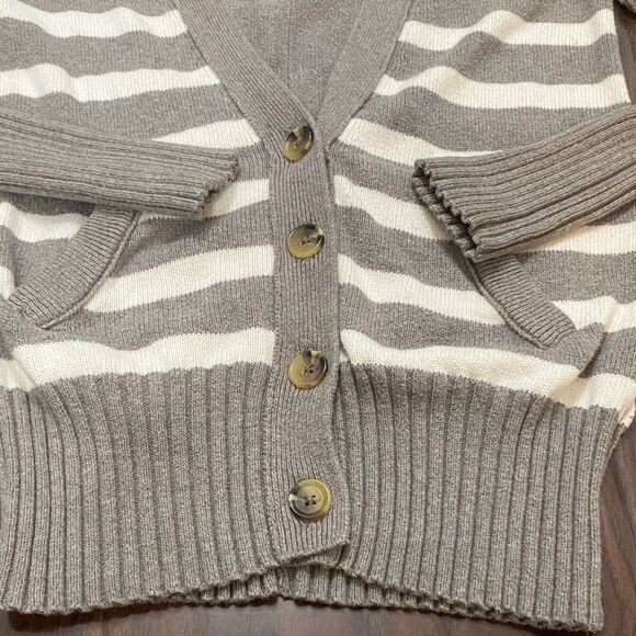 American Eagle Outfitters Striped Cardigan Sweater - Picture 3 of 7